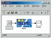 Рис. 16. Функциональная схема устройства с блоком SLPS 